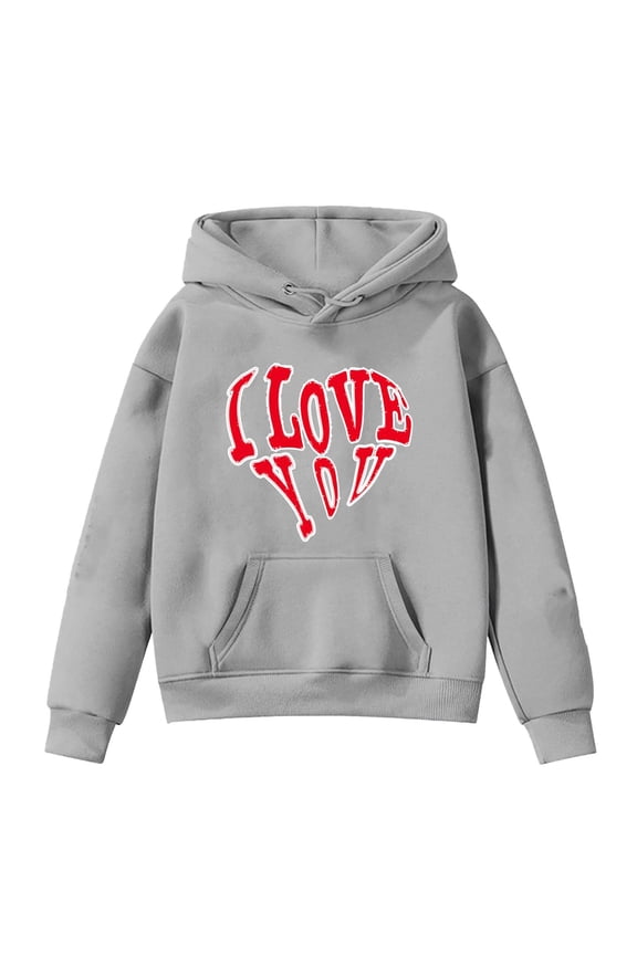 Girl's Hoodie Long Sleeve Soft Sweatshirt Graphic Hoody Kids Cute Pullovers Top Clothes For Girls Get That Outta Here Hoodie Shirts with Hoodies for Girls
