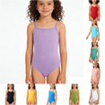 thumbnail image 1 of Shachafan Girls Backless Tank Leotard For Ballet Dance Performance Gymnastics Practice And形体 Exam Stretchable Comfort Fit Girls Jumpsuits Dressy, 1 of 4