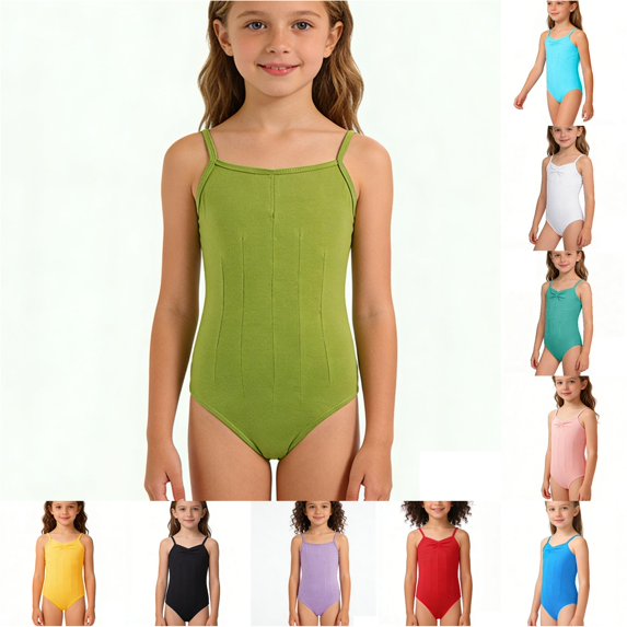Shachafan Girls Backless Tank Leotard For Ballet Dance Performance Gymnastics Practice And形体 Exam Stretchable Comfort Fit Girls Jumpsuits Dressy