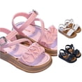 thumbnail image 1 of Shachafan Girls' Style Fashionable Flip Flops With Rubber Soles And Fasteners For Babies 1 10 Years . Jelly Sandals for Toddlers, 1 of 7