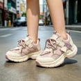 thumbnail image 1 of Shachafan Lightweight Kids Outdoor Mesh Breathable Sneakers For Girls Everyday Play Footwear With Insole And Rubber Sole Size 2 Shoes for Girls Kids, 1 of 6