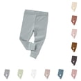 thumbnail image 1 of Shachafan Organic Boys Pants Soft Baby Leggings Solid Color Casual Trousers For Autumn Toddler Breathable Comfort Stretchy Daily Wear Kids 2t Clothes Boys, 1 of 3