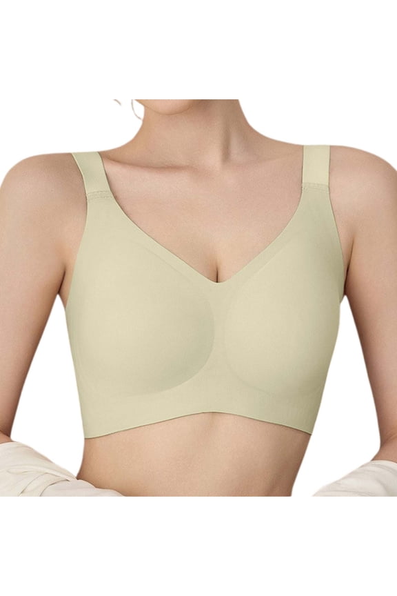 Seamless Shapewear Gel Bras For Large Bust Lift W Cup Design Underwire Support And Bras Front Closure
