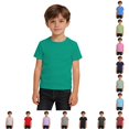 thumbnail image 1 of Shachafan Soft Kids Tee Breathable Basic Short Sleeve Shirt For Girls And Boys Comfortable Casual Round Neck Top For Children Baby T Shirt, 1 of 6