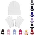 thumbnail image 1 of Shachafan Soft Kids Winter Hat With Mittens For Boys Girls Toddler Youth Cold Weather Lined Cap And Toddler Hats for Boys, 1 of 5