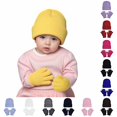 thumbnail image 1 of Shachafan Soft Kids Winter Hat With Mittens For Boys Girls Toddler Youth Cold Weather Lined Cap And Toddler Hats for Boys, 1 of 5