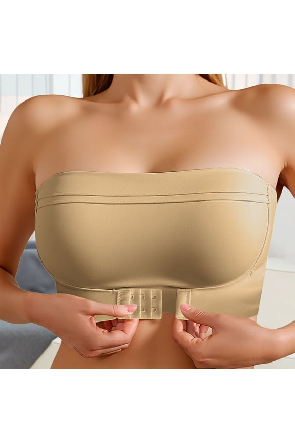 Strapless Silicone Bra Push Up Backless Sticky Bras For Cleavage Enhancer Strap Less Bra