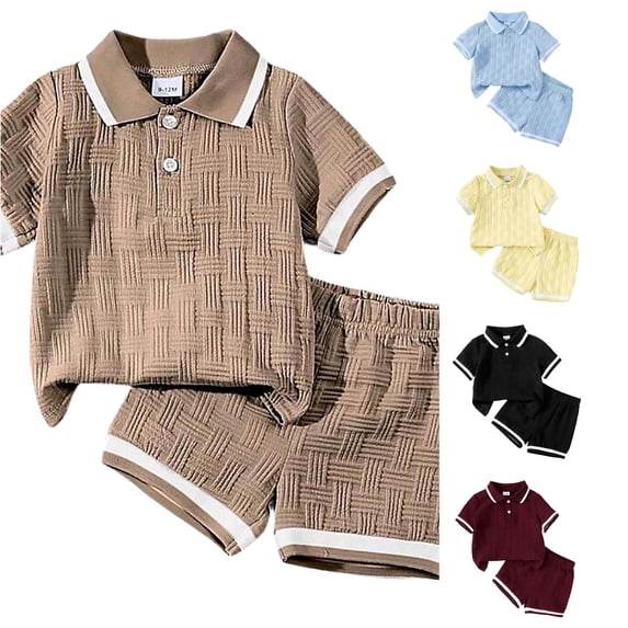 Shachafan Stylish Boys Summer Outfit Comfortable Short Sleeve Shirt And Shorts For Toddler Casual Wear And Daily Activities Toddler Boys Outfits