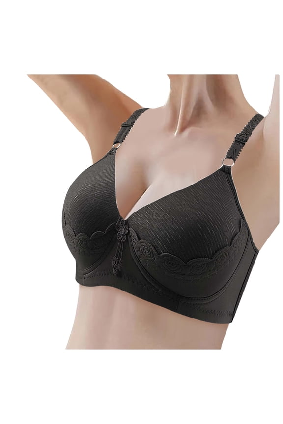 Women Thin Cup Middle And Elderly Comfortable Underwear Bra Without Underwire Bra Support Bras for Women Lift No Underwire