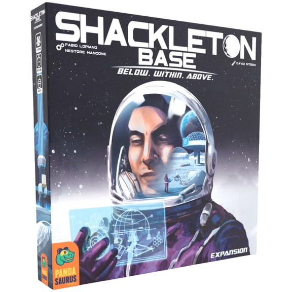 Shackleton Base: Below. Within. Above. Strategy Board Game for Ages 14+, from Asmodee