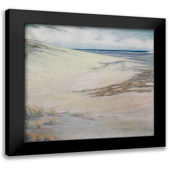 Shackleton, Charles 16x15 Black Modern Framed Museum Art Print Titled - Over the Dunes Cape Cod Massachusetts