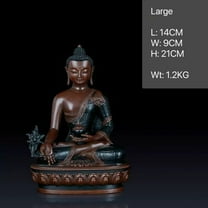 Shadakshari Statue Tibetan Buddha Statue for Meditation Buddhist Altar Display