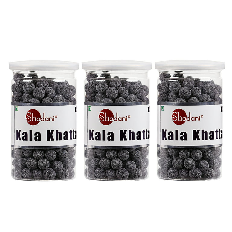 Kala Khatta Sex Videos - Shadani Kala Khatta Digestive Candy Can 26.46 oz (Pack of 3 Cans) - Walmart. com
