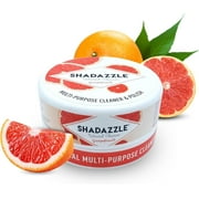 Shadazzle Natural Super Cleaning Paste and Polish with Scrub Sponge   Eco friendly Multi-purpose Cleaner Grapefruit