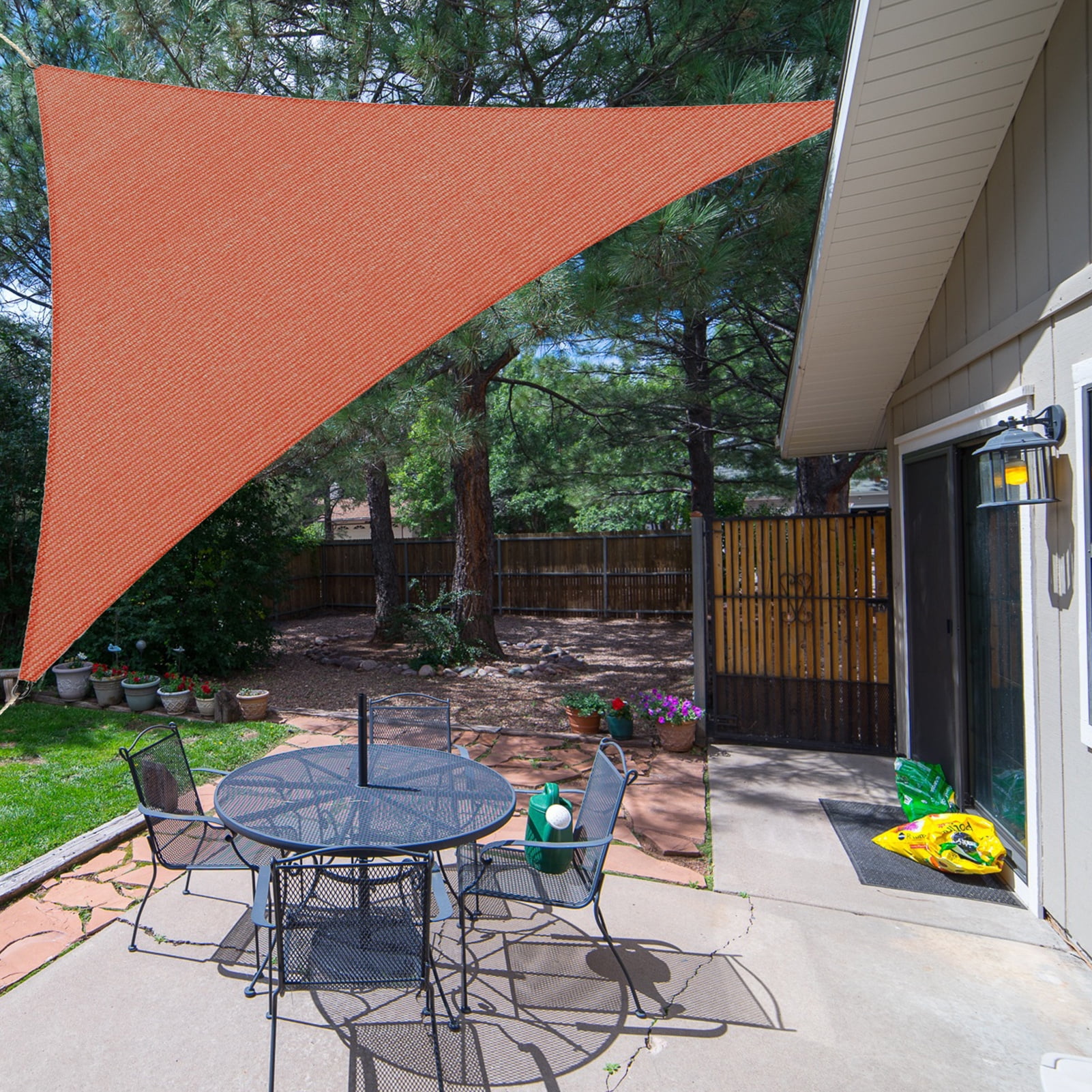 Shade Beyond 26 x26 x26 Customize Sun Shade Sail Dark Gray UV