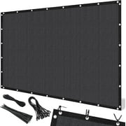 Shade&Beyond 3'X6'Sun Shade Cloth, 90% Pergola Shade Cover Canopy with Grommets, Sun Screen Fabric Tarp for Patio, Outdoor, Garden, Backyard,Black