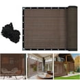 thumbnail image 1 of Shade Cloth-10X 3.3 ft Durable Sunblock Garden Sun Shade Mesh with Rope, 90% UV Protection for Outdoor Patio Backyard Garden(coffee), 1 of 9