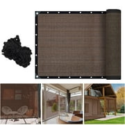 Shade Cloth-10X 3.3 ft Durable Sunblock Garden Sun Shade Mesh with Rope, 90% UV Protection for Outdoor Patio Backyard Gardencoffee