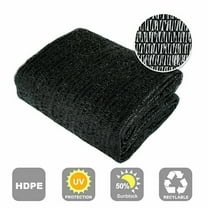 Shade Cloth 50% Sunblock Shade Cloth Net Black Resistant,10X20 Ft