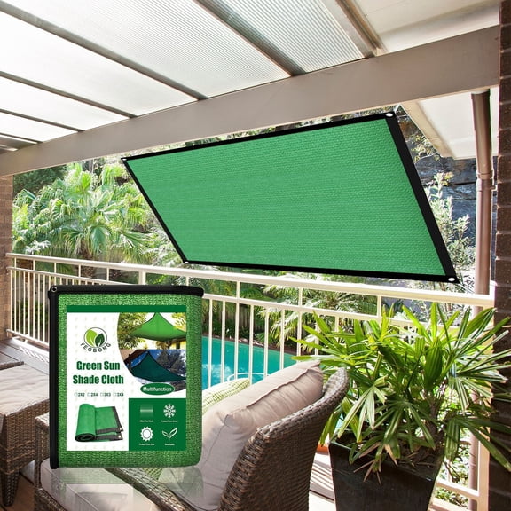 Shade Cloth,6.56x13.12Ft Durable Mesh Tarp with Grommets,Garden Sunblock Shade Cloth Shading Antifreezing for Plants Cover,Greenhouse,Barns Kennel,Patio,Tomatoes