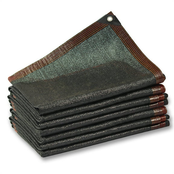 Shade Cloth, 6.5ft x 10ft Mesh Tarp with Grommets, Sun Shade Net, Sunshade Mesh Cloth, Outdoor Shade Cover, for Plants Greenhouse Garden Backyard Patio, Black