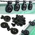 thumbnail image 1 of Shade Cloth Heavy Duty Lock Grip, 100Pcs Shade Cloth Plastic Clips for Sun Shade Net, Anti Bird Netting, Garden Netting, Shade Netting, Shade Fabric Accessories, 1 of 10
