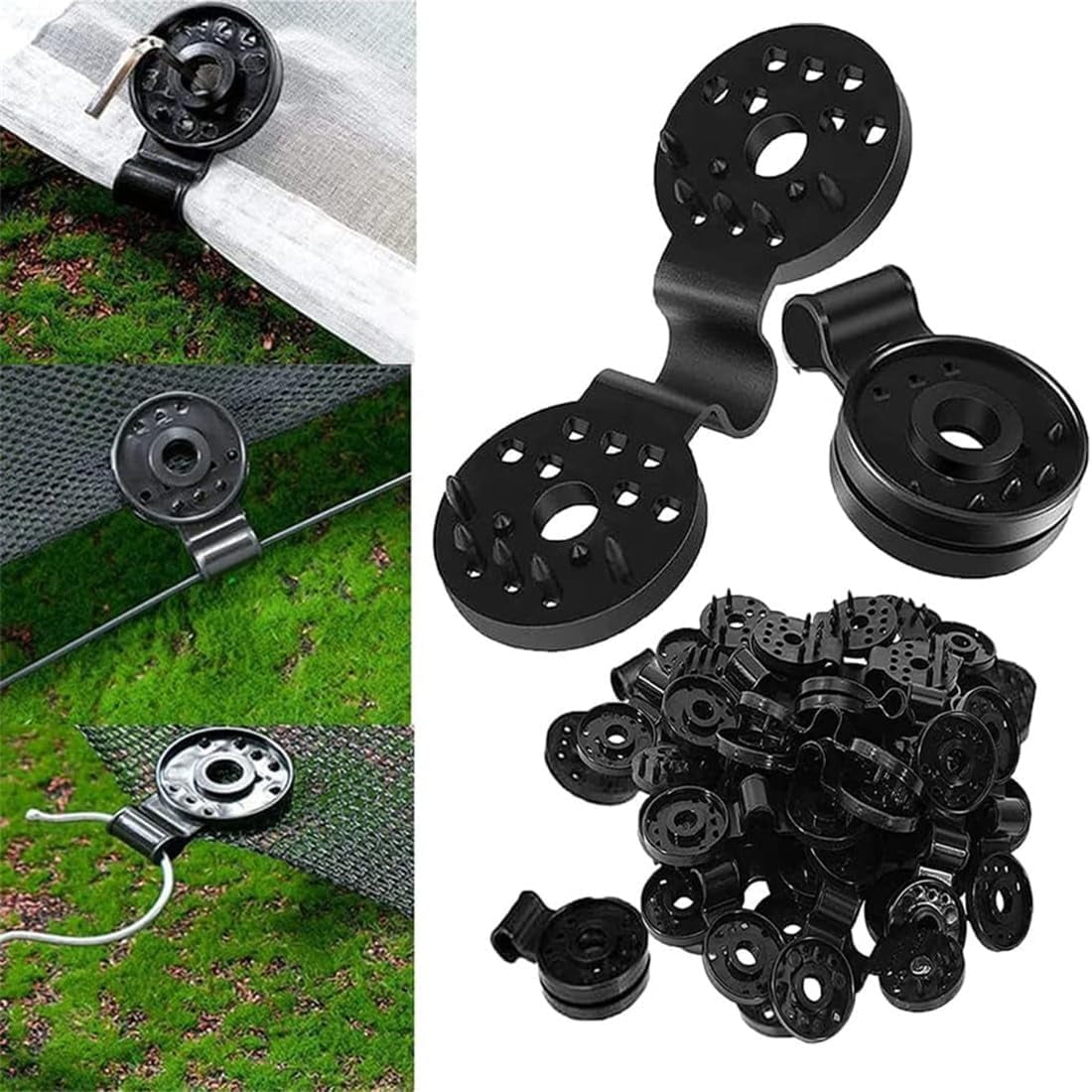 Shade Cloth Heavy Duty Lock Grip, Shade Cloth Plastic ClipsGreenhouse