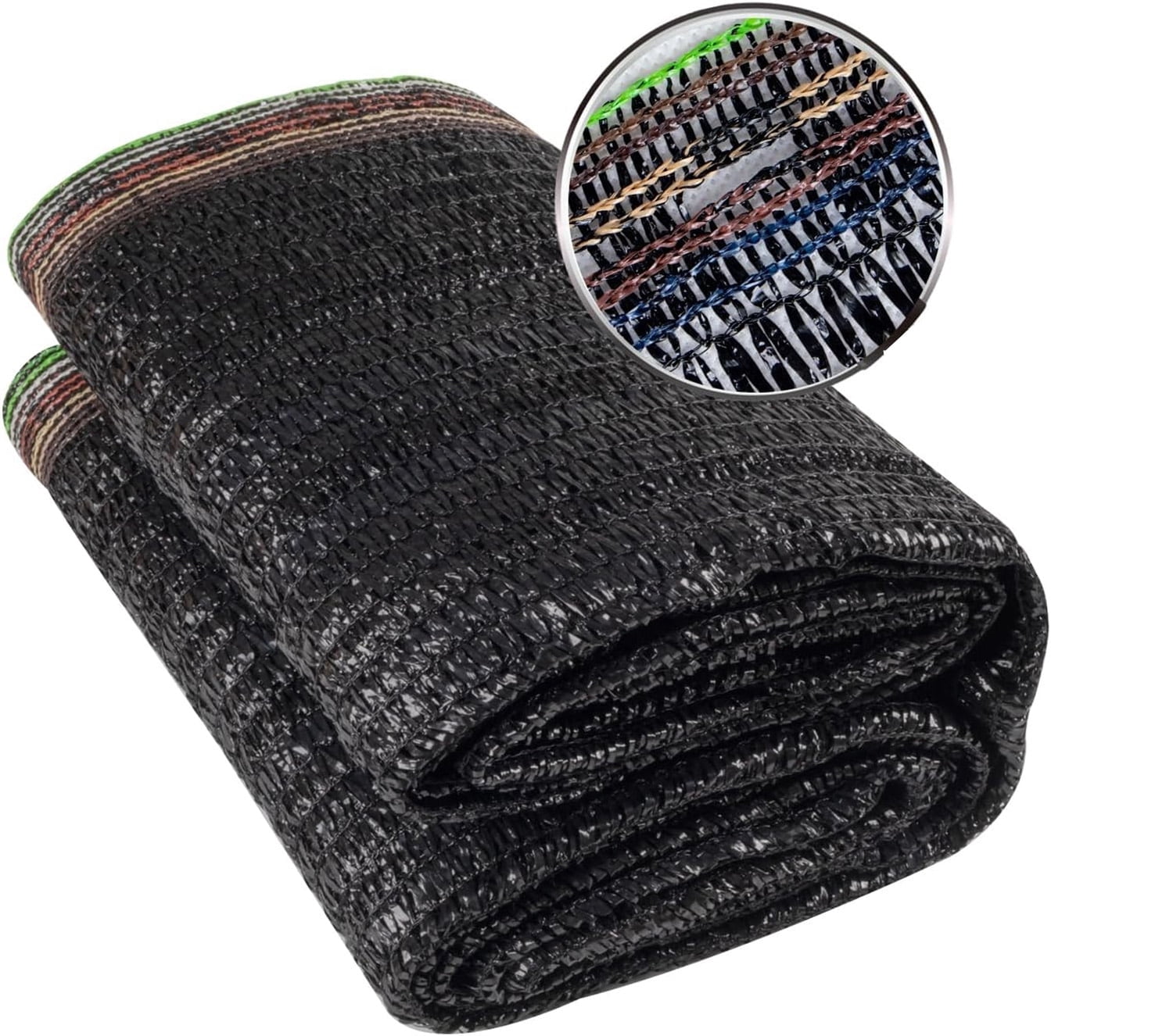 Shade Cloth for Garden,Bexikou 55% 6.5x16.4ft Mesh Tarp, Sunblock Plants Cover for Vegetables, Greenhouse, Raised Bed,Pets,Chicken Coop, Black