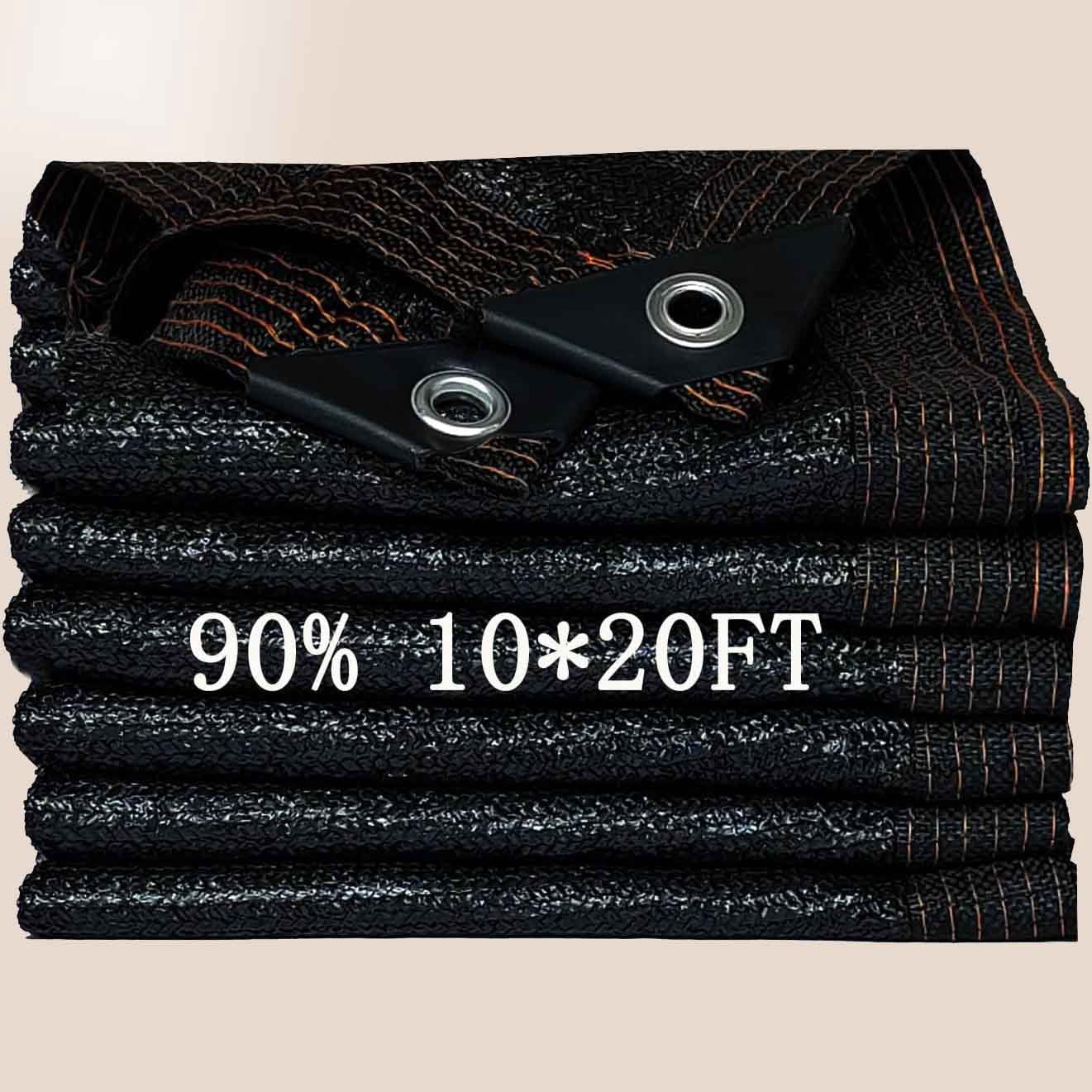 Shade Cloth with Grommets, Shade Tarp for Plants and Outdoors, Patio Covers for Shade and Rain