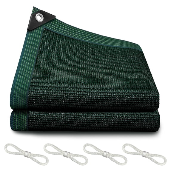 90% Shade Cloth 6.5x10FT Sun Shade Net with Grommets for Garden Greenhouse Patio Pergola