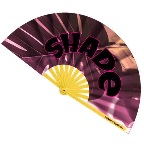 Shade Fan – Sassy Bamboo Folding Hand Fan for Pride & Drag Celebrations