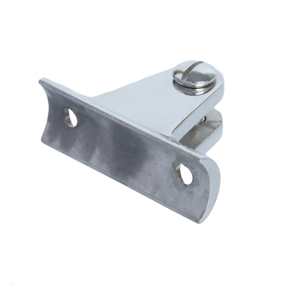Shade Frame Mount Fitting for Marine Use Steel 57 x 20 mm with Arched Base and Top Link Section for Boats Top Service and Deck Installation