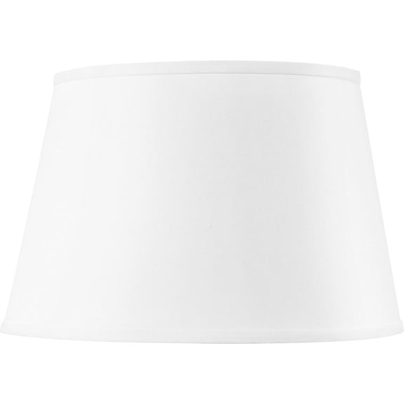 Shade Light BUNGALOW 5 Nickel Hardware White Silver Linen