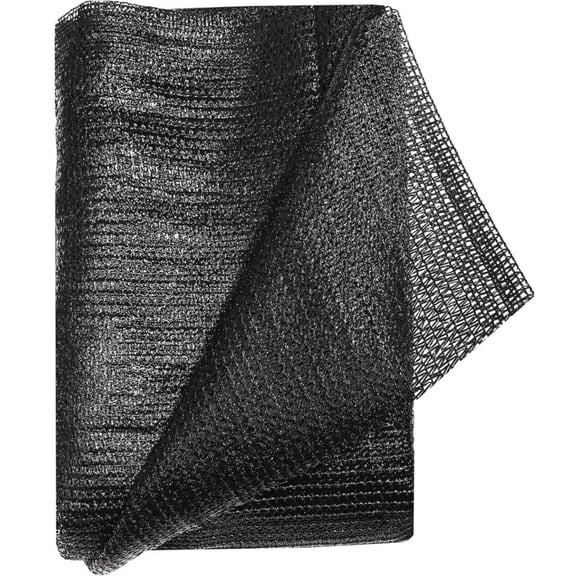 Shade Net Black Garden Sunblock Mesh Cover,Heavy Duty HDPE Dust-Proof UV Resistant Screen,Breathable 50% Shade Rate Outdoor Shield for Patio Greenhouse Plant 13 x 20 ft