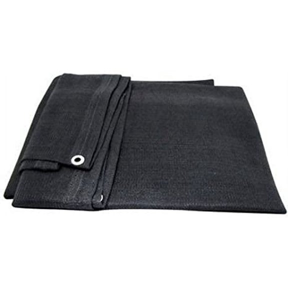 Shade Net Shade Tarp Construction Fence Tarp Dust and Wind Tarp Canopy Shade Panel Koi Pond Screen 20x20 Black (Multipurpose Tarps)