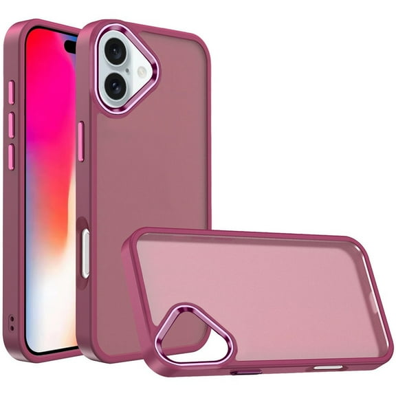 Shade Series Hybrid Case for iPhone 16 - Burgundy