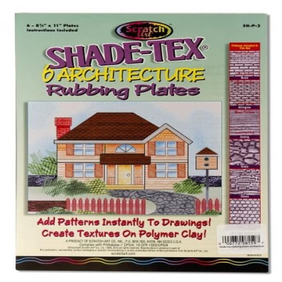 Shade-Tex Rubbing Plates - Architecture Set