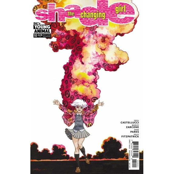 Shade, The Changing Girl #10A VF ; DC Comic Book