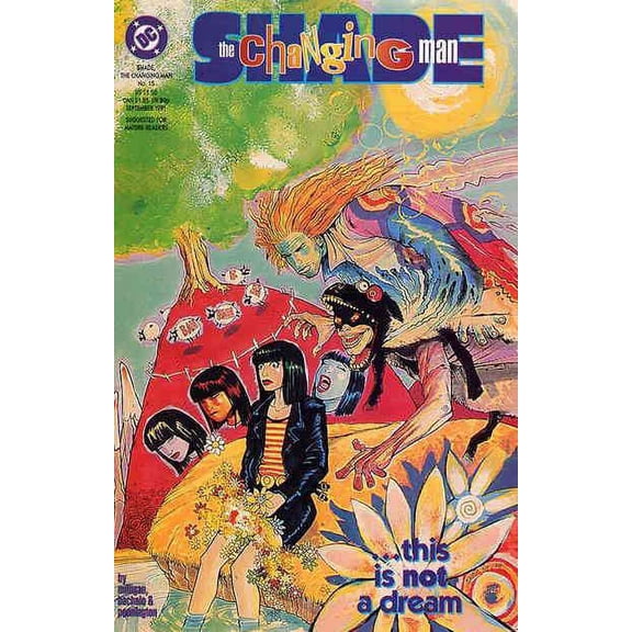 Shade, The Changing Man (2nd Series) #15 VF ; DC Comic Book