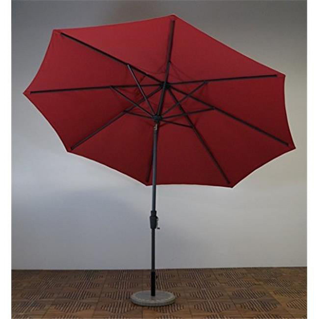 Shade Trends UM11-DU-201 11 ft. x 8 Premium Market Umbrella- Durango Frame- Paprika Canopy - image 1 of 1