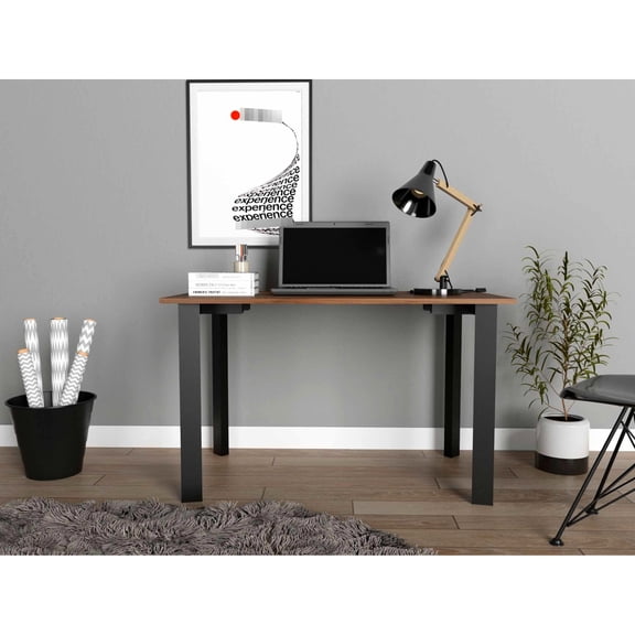 Shade Work Desk With Robust Steel Base For Area - Versatile Tone Writing Dependable Parts Functional