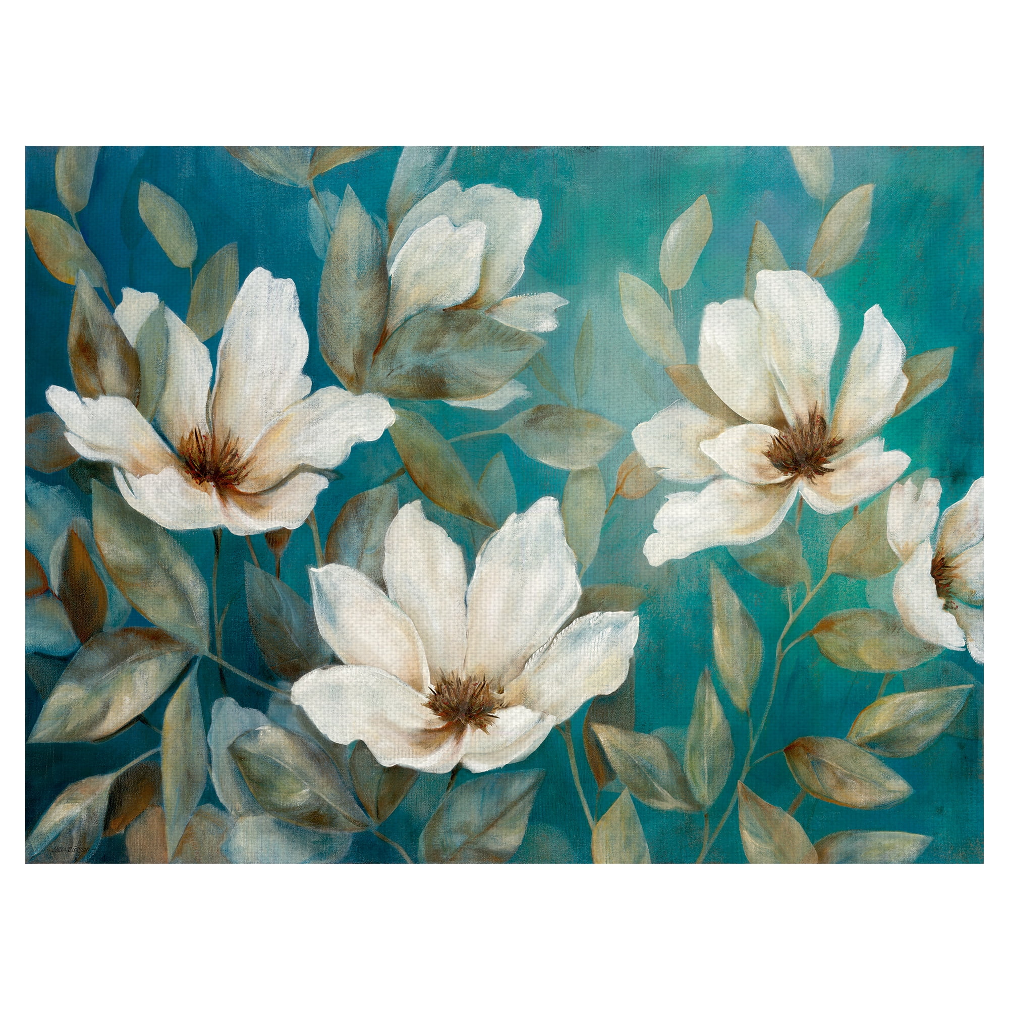 Shade of Blue by Carol Robinson Wrapped Canvas Painting Art Print