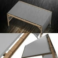 thumbnail image 1 of ShadeMart 12' W x 24' L Waterproof Grey Pergola Sun Shade Canopy Replacement Cover, Commercial Grade 260 GSM Cloth for Outdoor Patio, Includes Stainless Steel Weighted Rods (We Make Custom Size), 1 of 6
