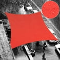 thumbnail image 1 of ShadeMart 14' x 18' Custom Size Red Rectangle Waterproof Sun Shade Sail Canopy Awning Shelter, 95% UV Blockage UV & Water Resistant, Outdoor Patio Garden Carport (We Make Custom Size), 1 of 5
