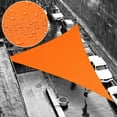 thumbnail image 1 of ShadeMart 6' x 10' x 11.7' Custom Size Orange Triangle Waterproof Sun Shade Sail Canopy Awning Shelter, 95% UV Blockage Water Resistant, Outdoor Patio Garden Carport (We Customize Size), 1 of 5