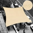 thumbnail image 1 of ShadeMart 8' x 10' Custom Size Beige Rectangle Waterproof Sun Shade Sail Canopy Awning Shelter, 95% UV Blockage UV & Water Resistant, Outdoor Patio Garden Carport (We Make Custom Size), 1 of 5