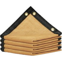 ShadeMart 90% 2' x 9' Sand Custom Size Dog Shade Cover Canopy Shade Cloth/ Privacy Screen with Grommets for Pergola, Outdoor, Patio, Garden Fence, Apartments Railing (We Make Custom Size )