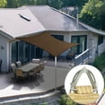 thumbnail image 1 of ShadeMart Pro Ring 28' x 30' Brown Customized Size Sun Shade Sail,Commercial Grade UPF50 Canopy Structure, Reinforced Corners & Edges, 260 GSM Fabric Heavy Duty -3 Years Warranty, 1 of 9