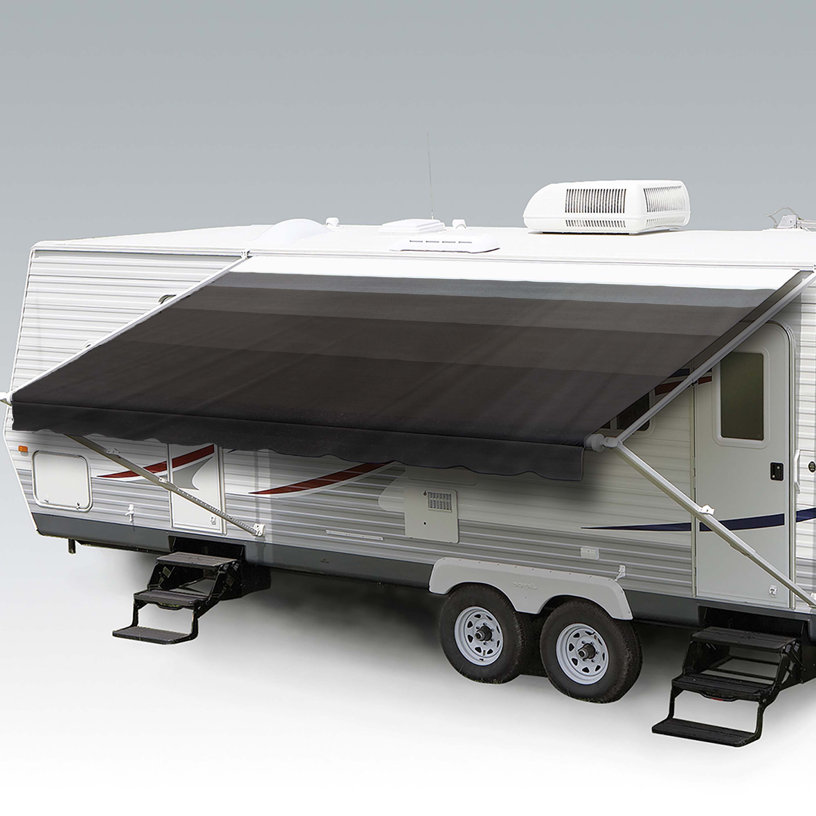 Awning Pro-Tech A-20 White 20' RV Main Patio Awning Kit - Walmart.com