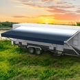 thumbnail image 1 of ShadePro RV Awning Fabric Replacement Premium Grade Vinyl 21' Slate Blue (Fabric length 20'2"), 1 of 5
